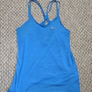 Nike Women's Blue Tank Top